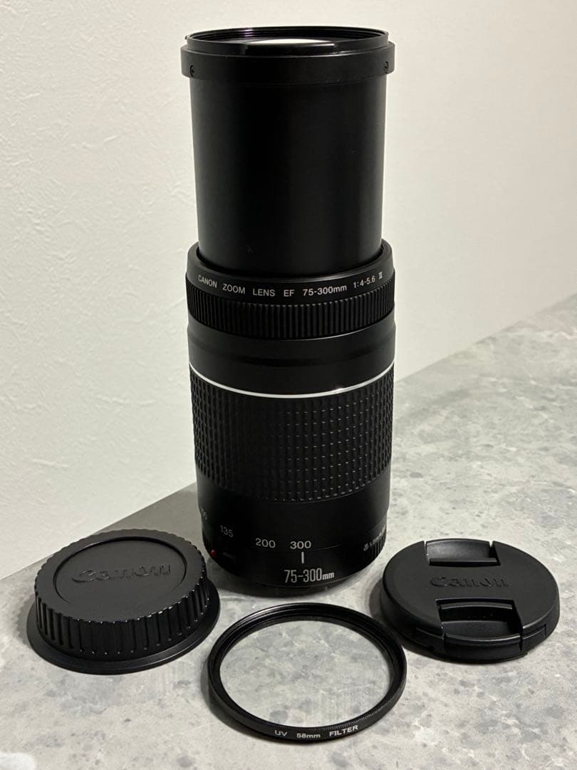 ⭐️美品⭐️Canon EF 75-300mm F4-5.6 III 望遠レンズ