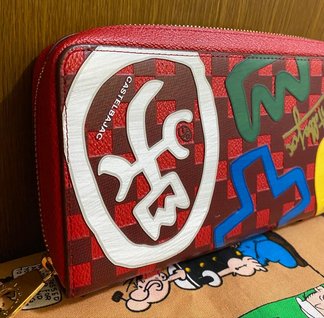 美品カステルバジャック CASTELBAJAC クラー　クラッチバッグ