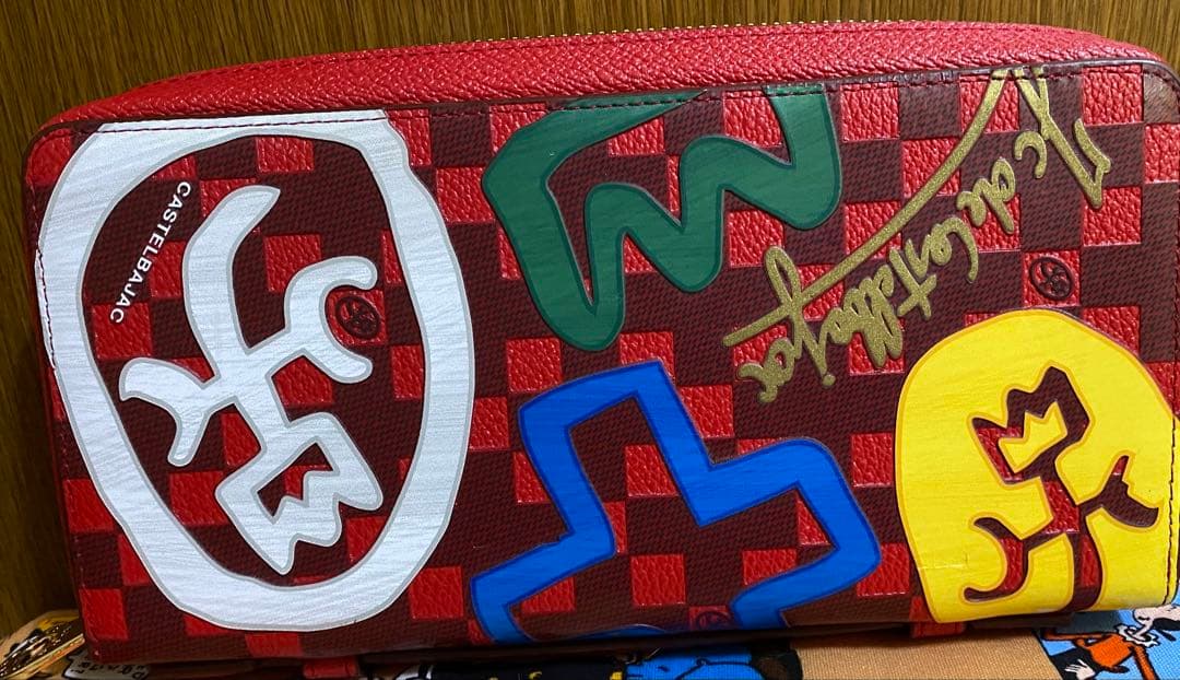 美品カステルバジャック CASTELBAJAC クラー　クラッチバッグ