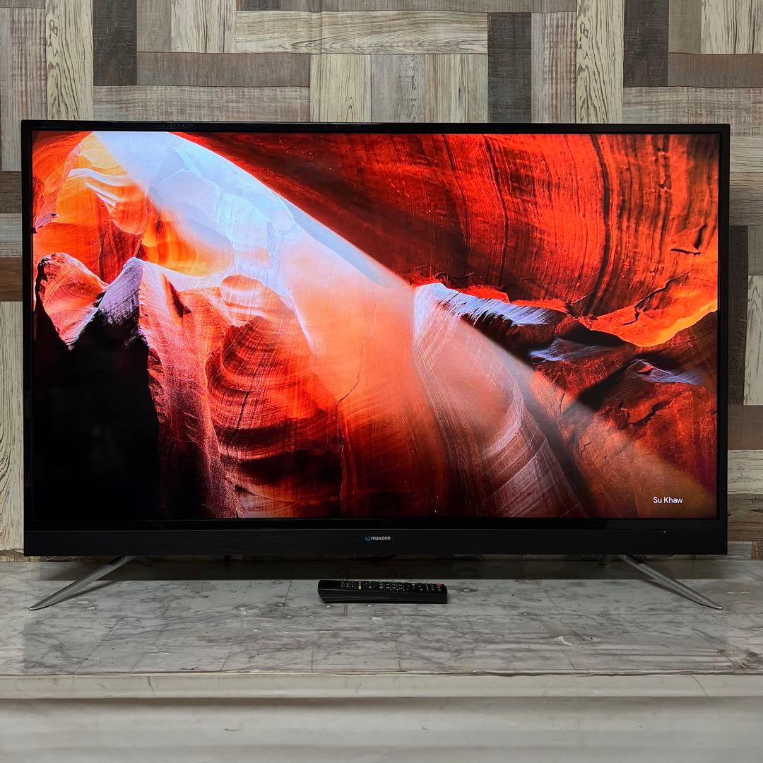 即日受渡❣️全国送料込MAXZEN50V型ゲームモード&外付HDD録画対応