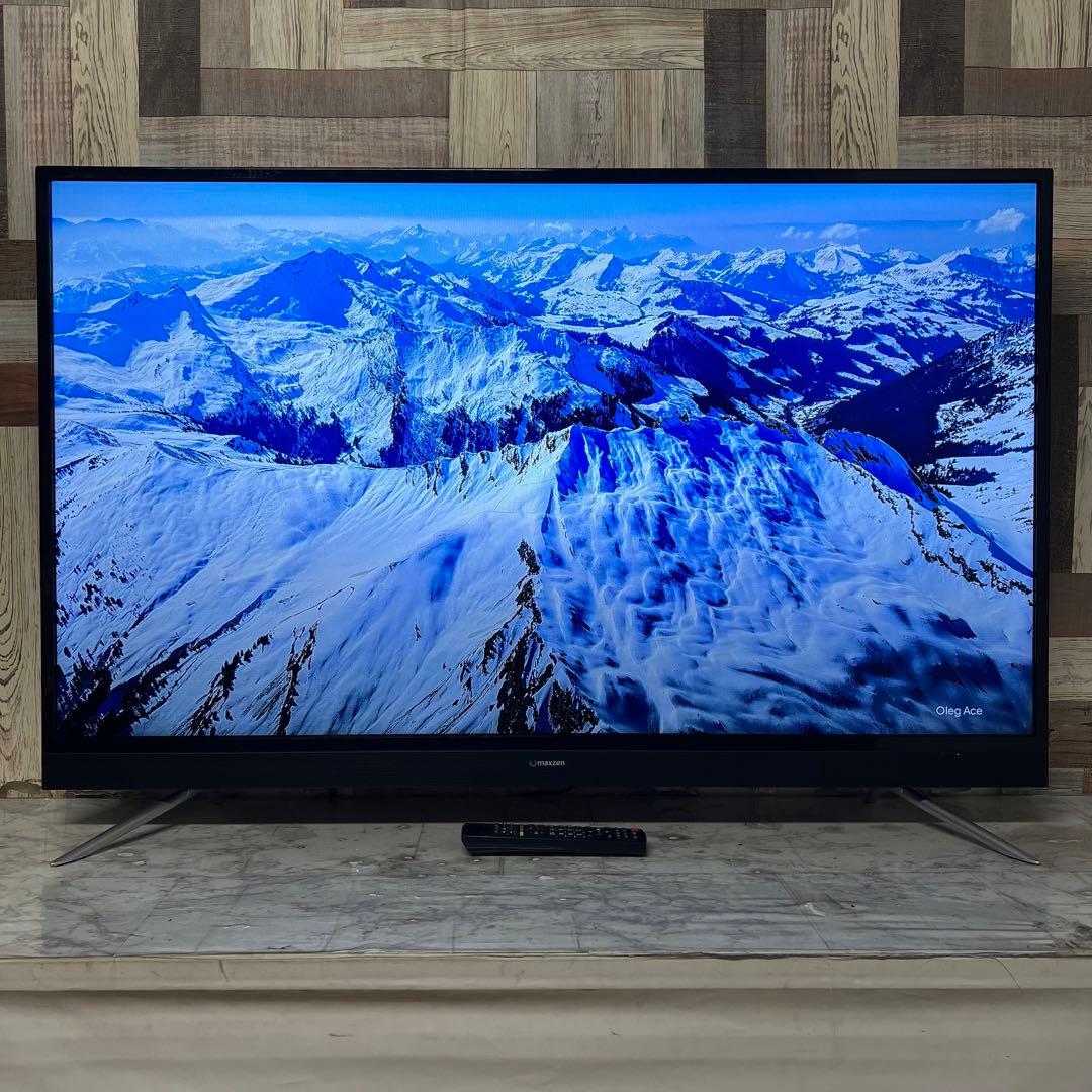 即日受渡❣️全国送料込MAXZEN50V型ゲームモード&外付HDD録画対応