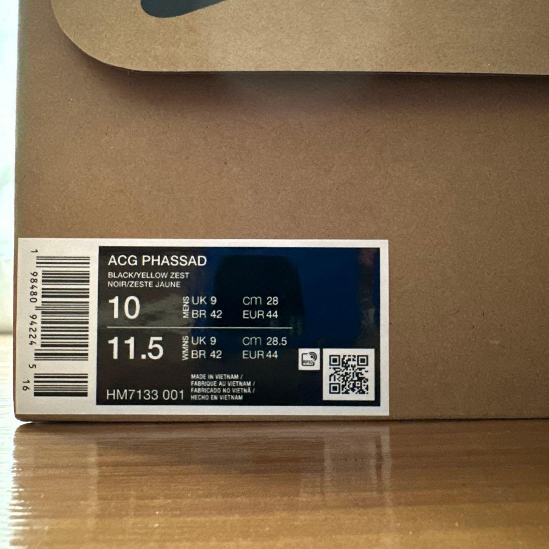 hide新品未使用Nike ACG Air Phassad 28cm