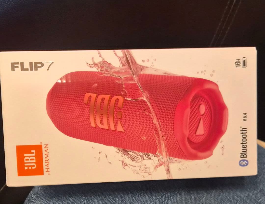 JBL FLIP7 ワイヤレススピーカー レッド