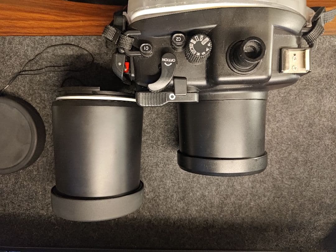 【水中撮影】ソニーSony α7IIミラーレス本体、Meikonハウジング