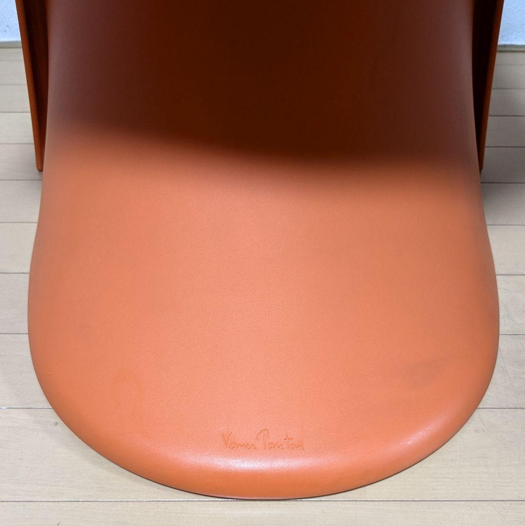 美品 Vitra パントンチェア ポリプロピレン タンジェリン オレンジ