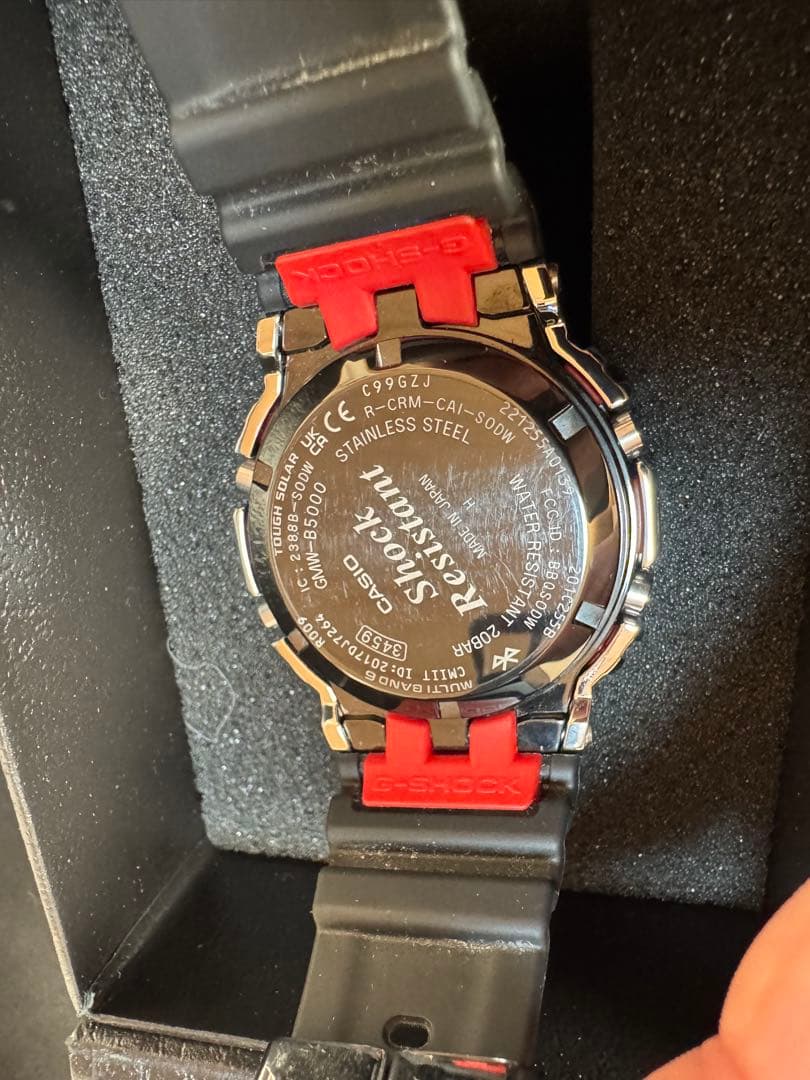 G-SHOCK GMW-B5000-1JF デジタル腕時計