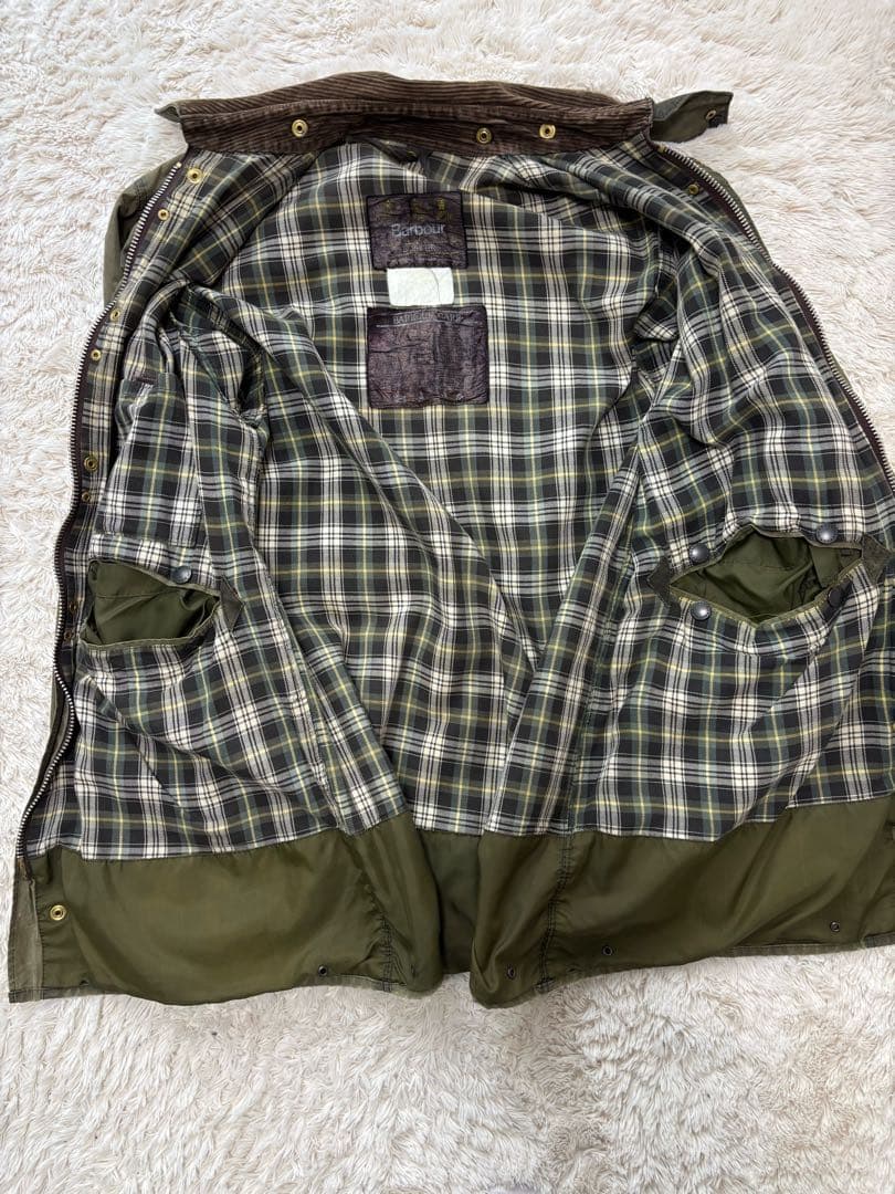 雰囲気抜群 Barbour バブアー90's BORDER ジャケット