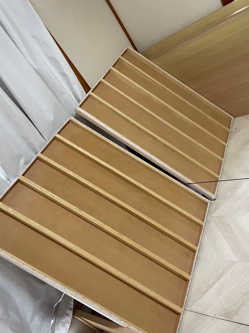 arch　ニトリセミダブルベッドフレーム＋ロウヤ　デスク