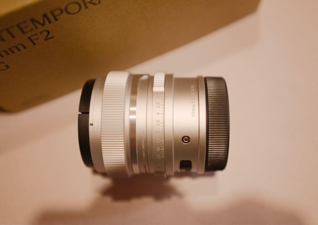 【美品】SIGMA Contemporary 50mm F2 DG 単焦点レンズ