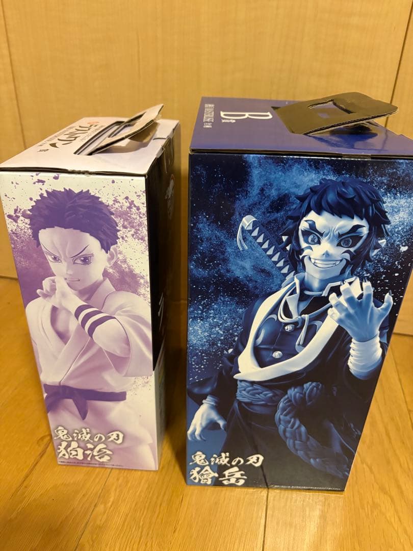 鬼滅の刃一番くじ雷の兄弟B賞獪岳ラストワン賞狛治C賞ビッグメタリックシートG賞