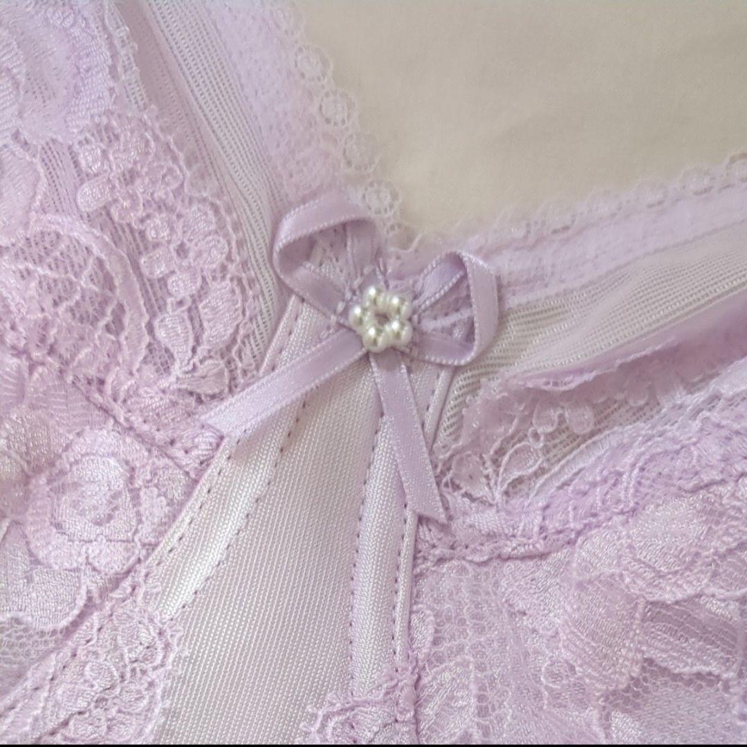 新品 シャンデール ボディスーツ ピオニーパープル D80