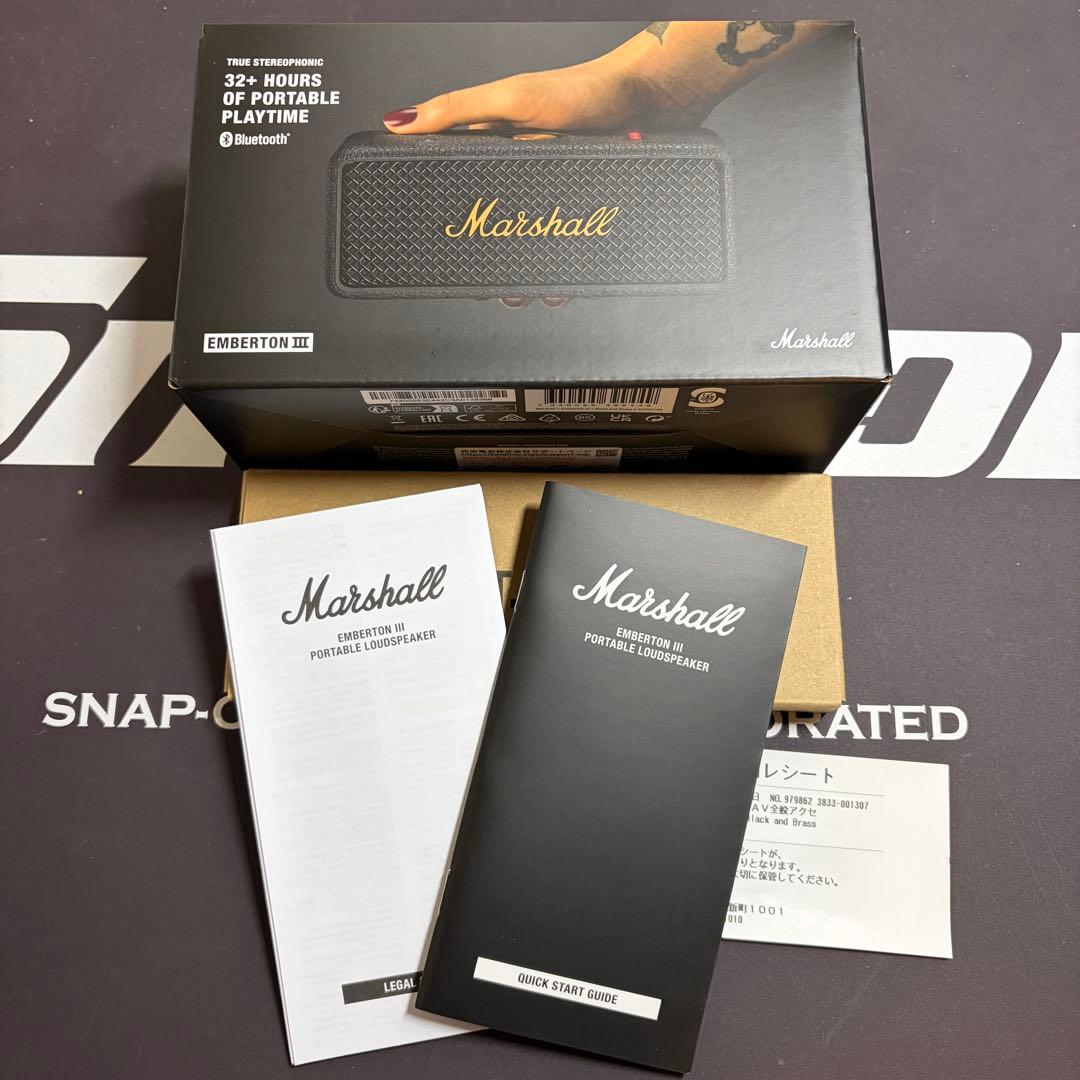 Marshall EMBERTON III エンバートン マーシャル 正規品