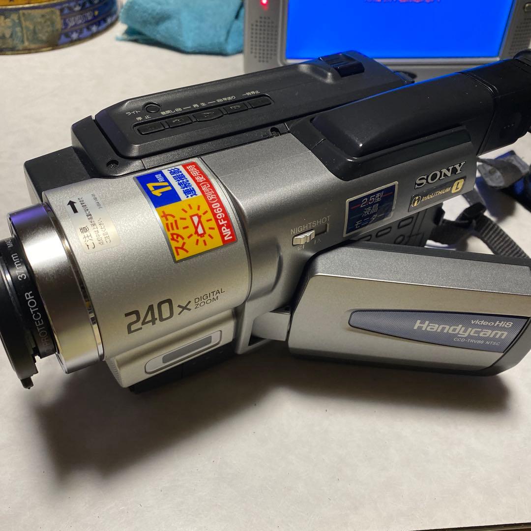SONY VideoHi8Handycam CCD-TRV86 ①
