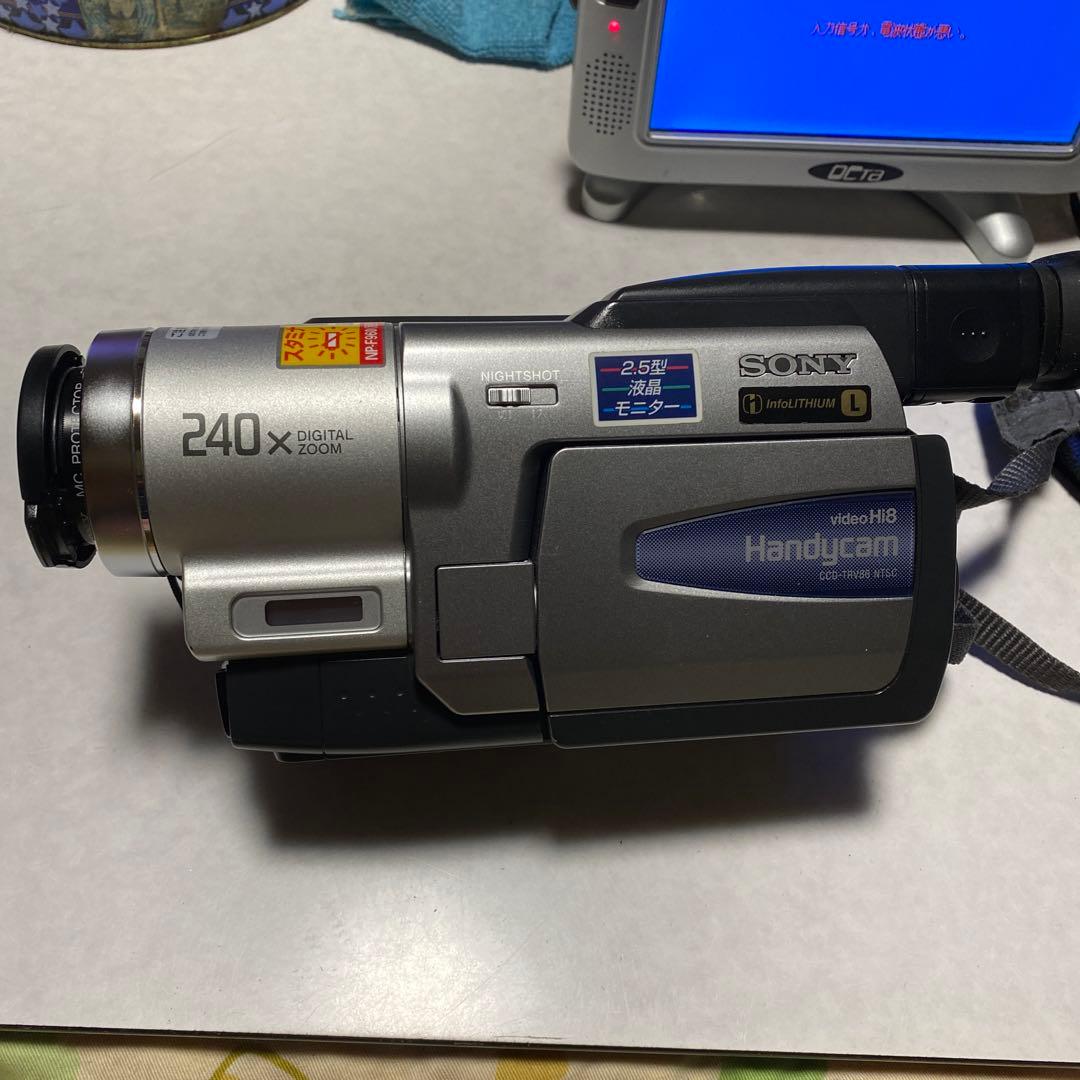 SONY VideoHi8Handycam CCD-TRV86 ①