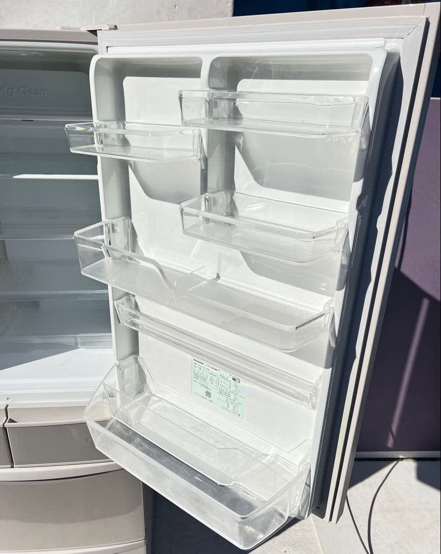 Panasonic 冷蔵庫 シルバー Ag Clean 2017 年