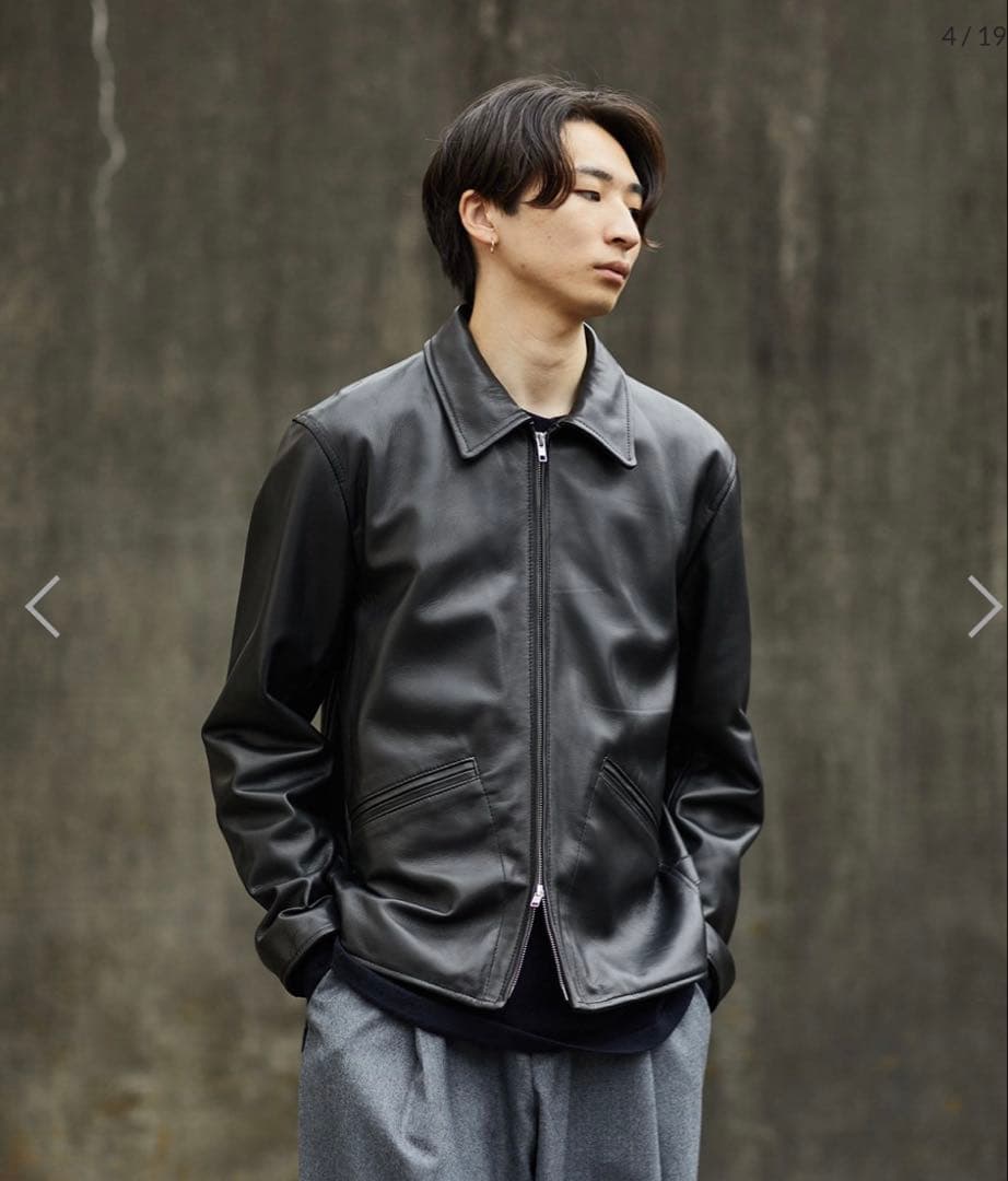 【新品未使用】 JAMES GROSE CARLTON ZIP JACKET