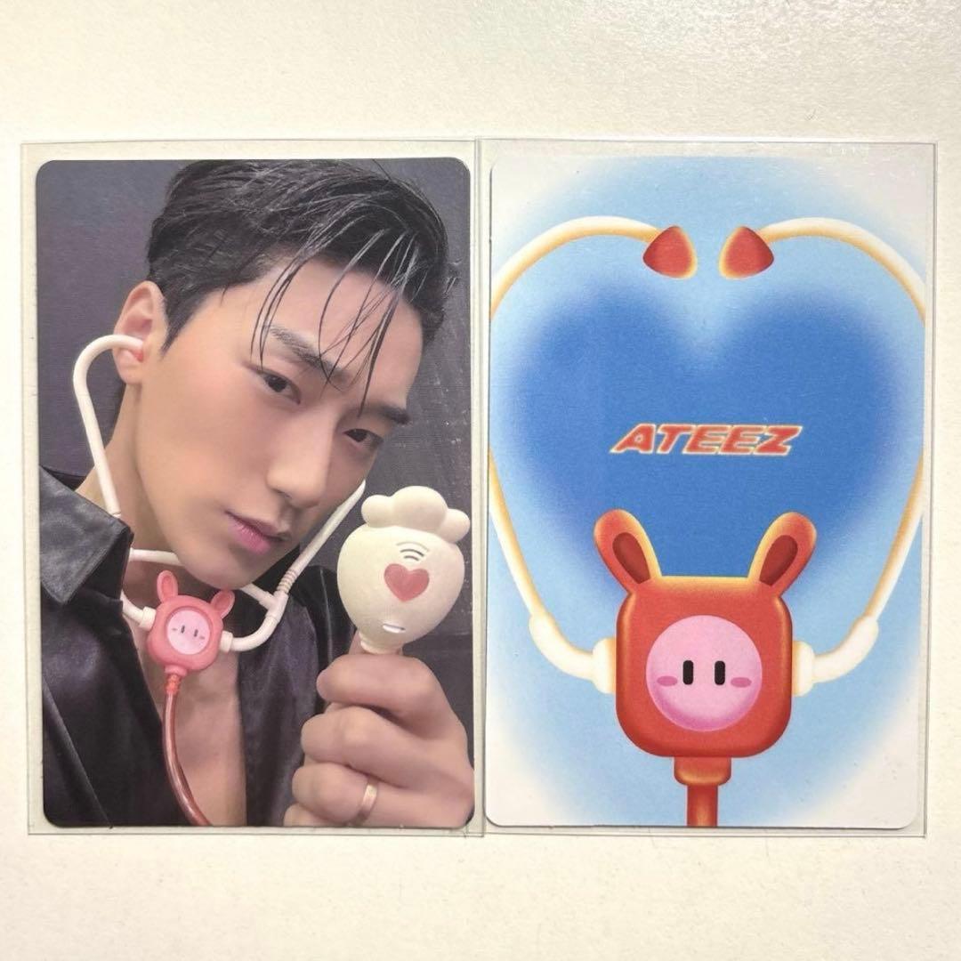 ateez サン US B&N 特典トレカ