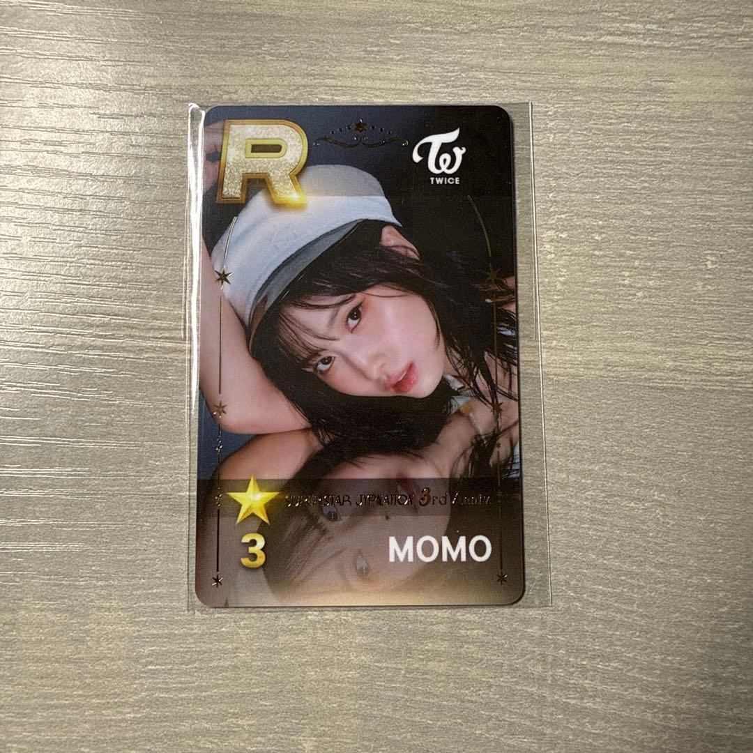 TWICE モモ SSJYP 3周年 シュスジェ リアルカード 新品未開封