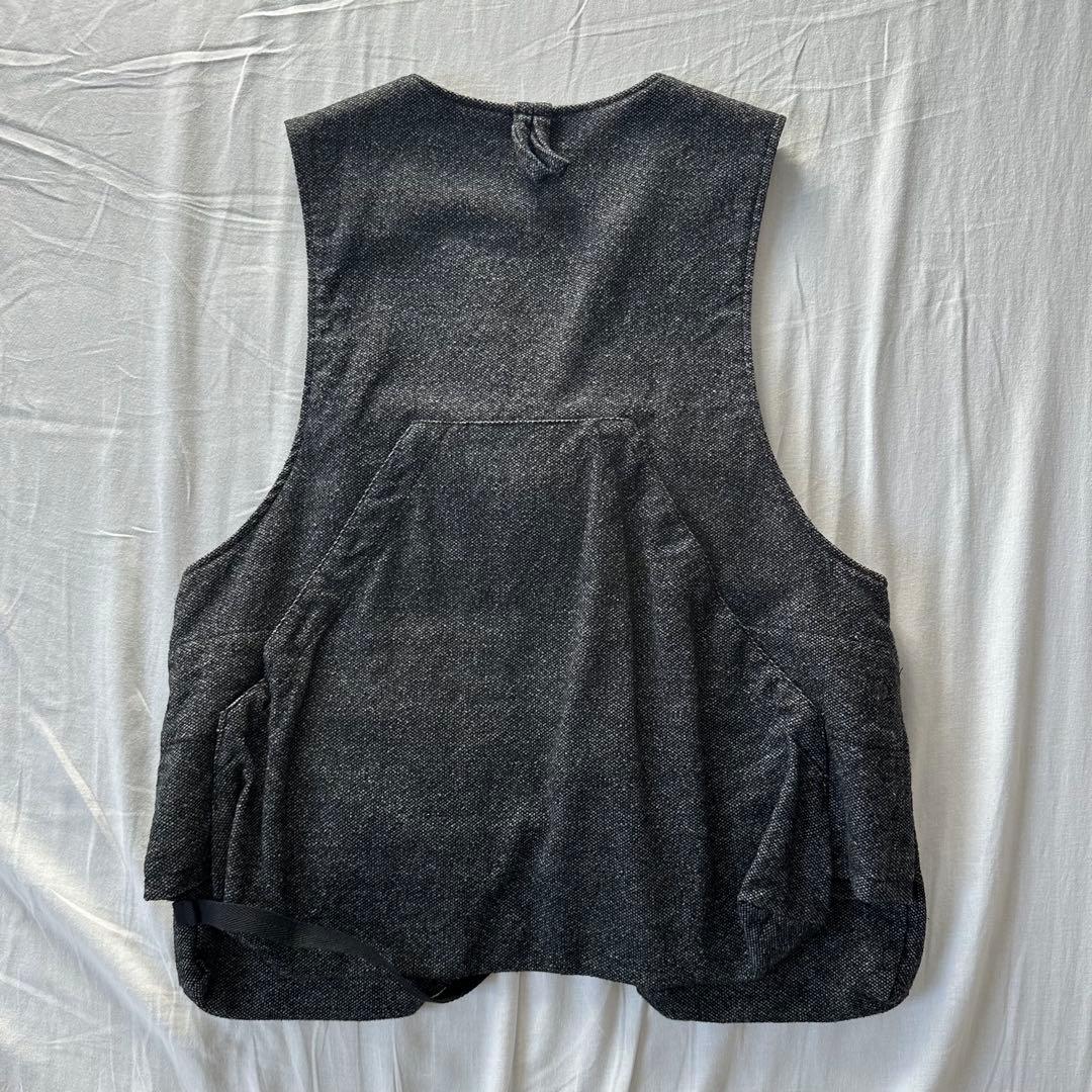 f*x様 Game Vest - blend spun / glay