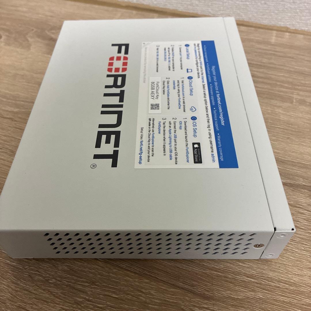 lic 2026/05/22 FortiGate 60F ファイアウォール