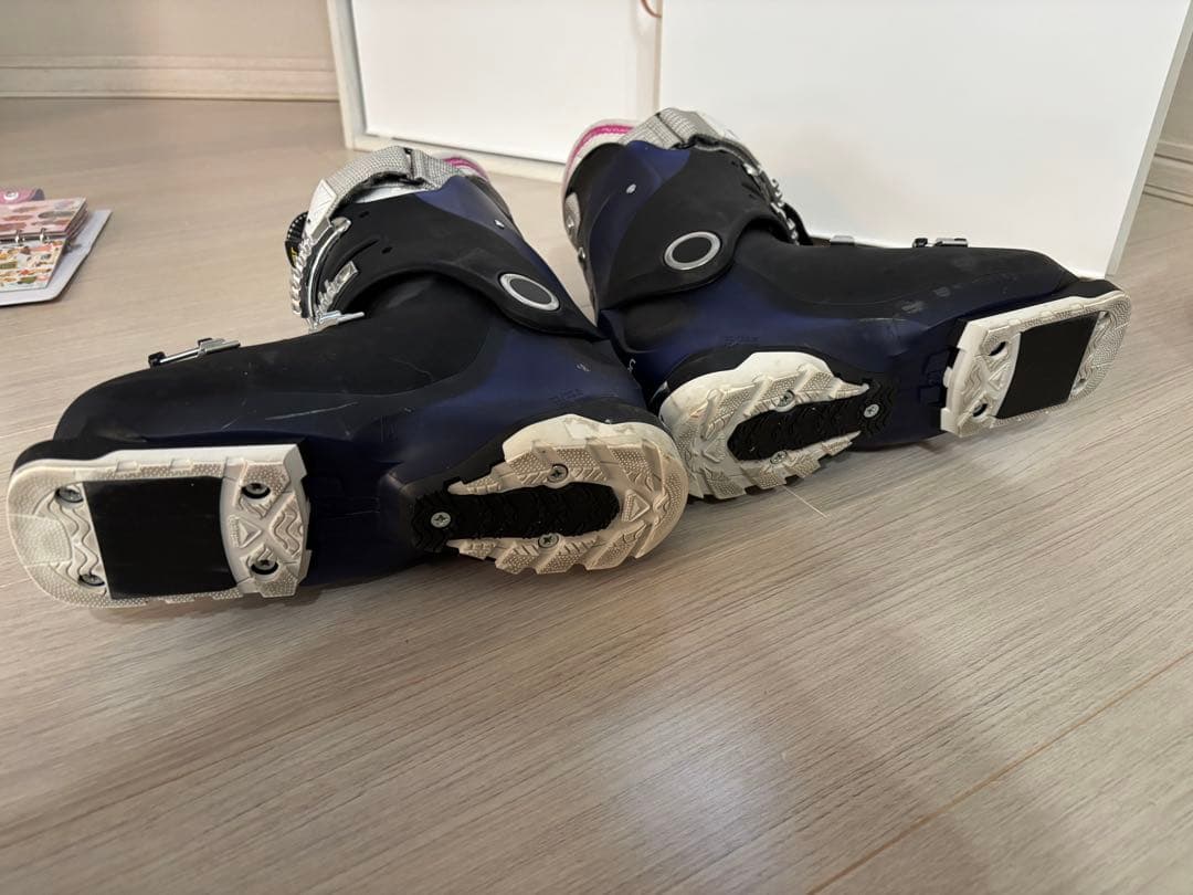 ami　Salomon スキー用ブーツ ブラック/パープル