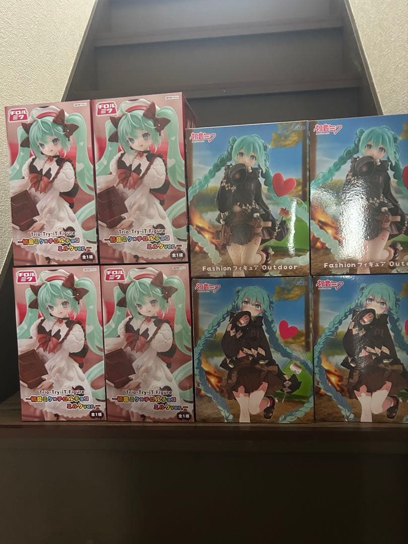 初音ミク Fashion チロルチョコ ミルクver. セット8体セット