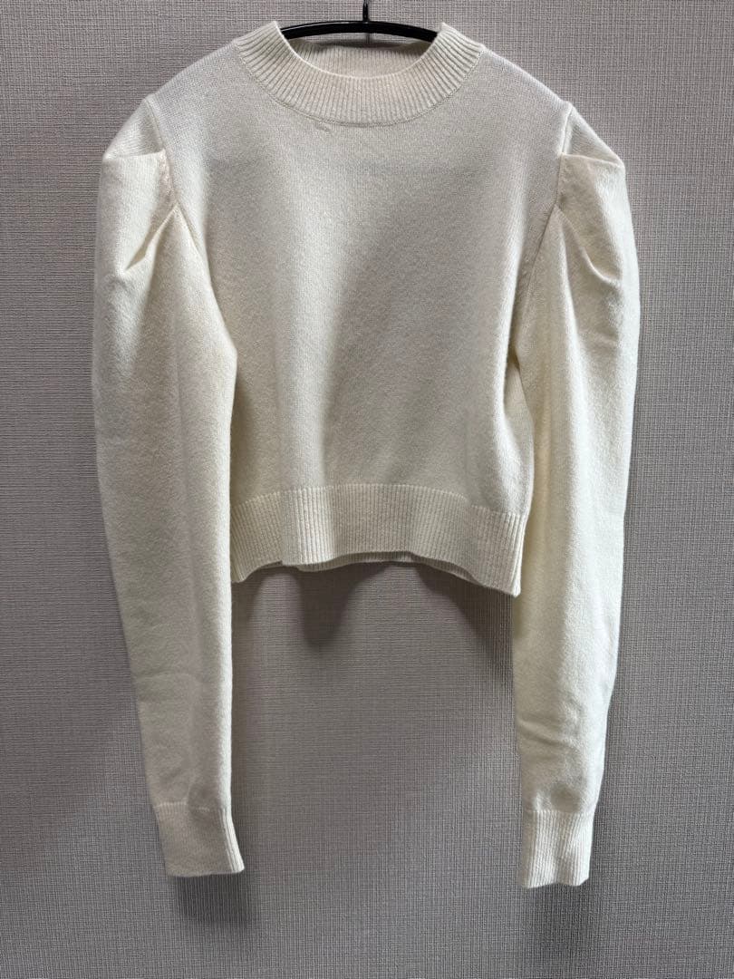 シーニュポワンニットプルオーバー ホワイトNicole A