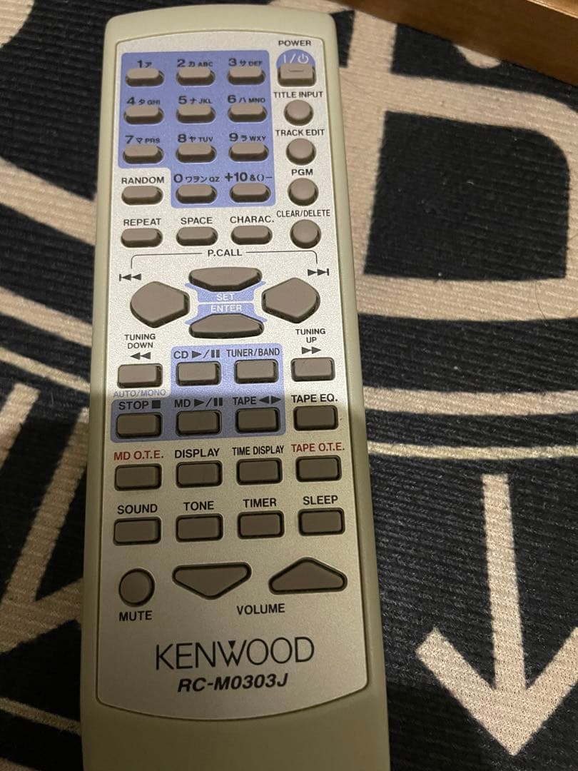 KENWOOD ケンウッド RXD-SJ3MD AMアンテナとリモコン付き