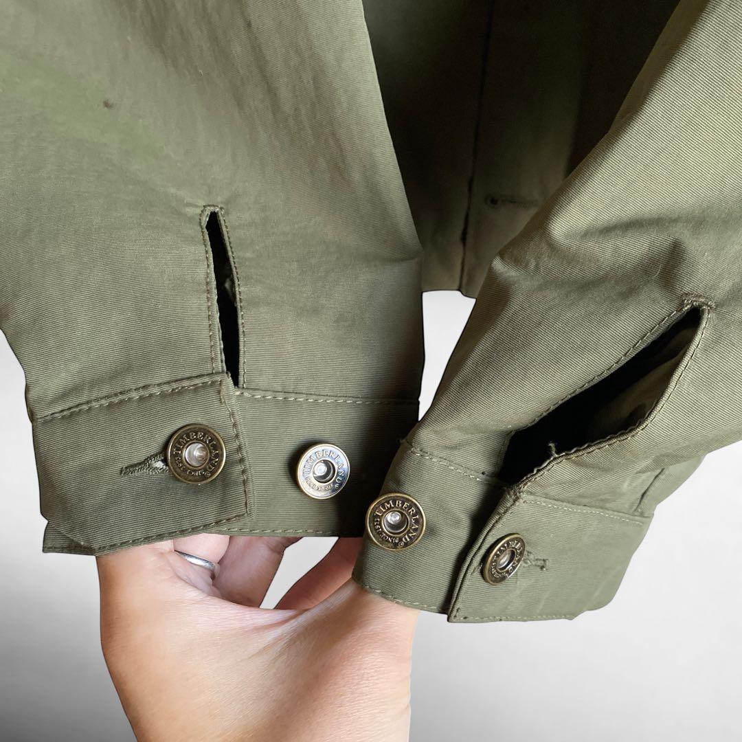 90s00s Timberland ナイロンA-2 type デッキジャケット