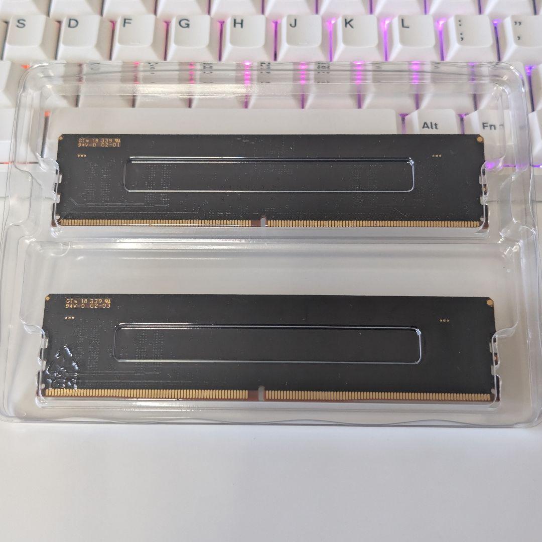 Crucial 16GB (8GB×2) DDR5-5600