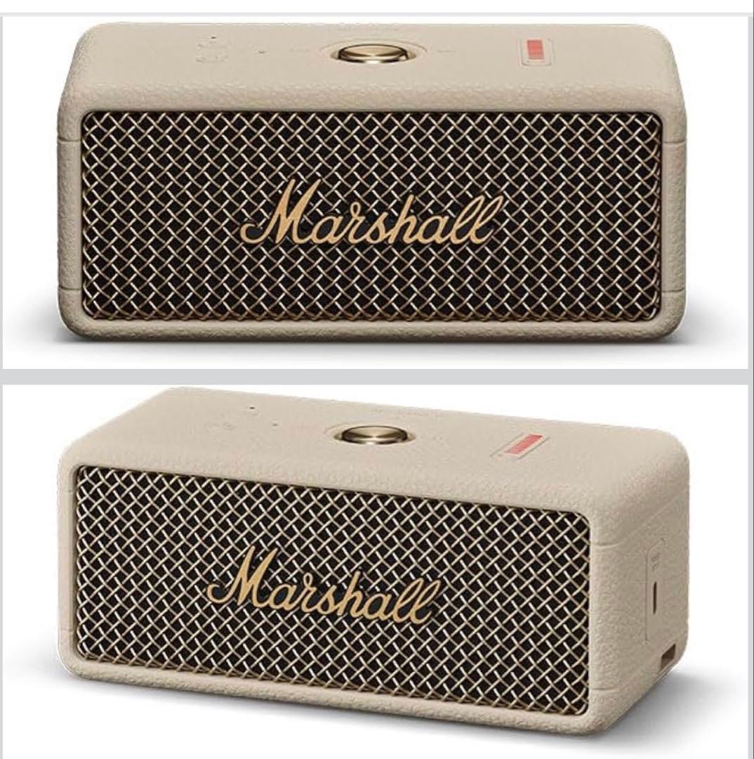 新品未開封　Marshall スピーカー Emberton III クリーム
