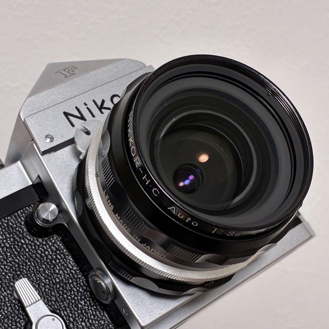 Nikon F 中期 ボディ + Auto Nikkor 28mm F3.5