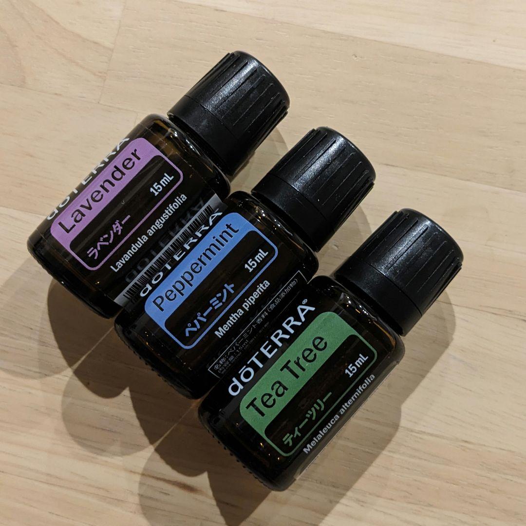 nieve　ドテラ　ペパーミント&ラベンダー&ティーツリー15ml 　新品