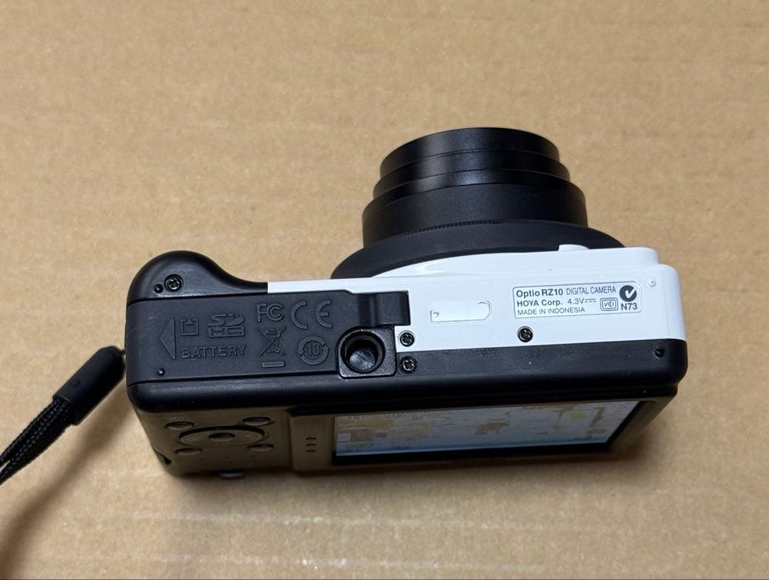 ペンタックス PENTAX オプティオ Optio RZ10 ホワイト