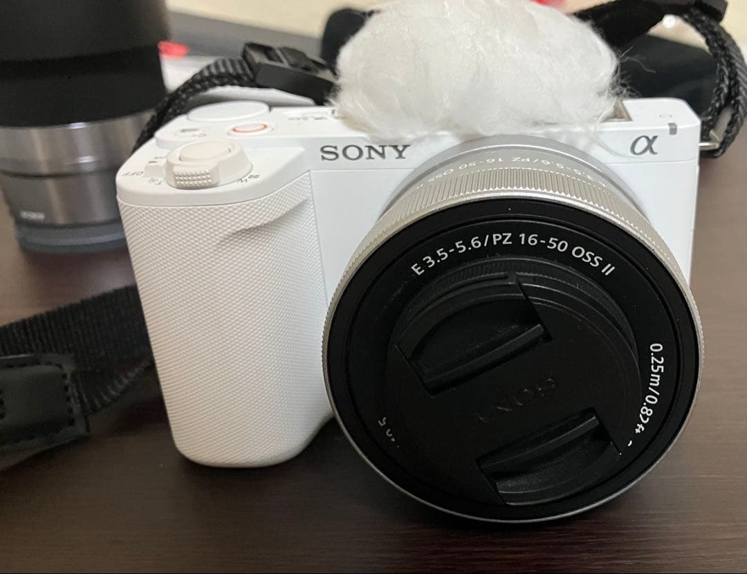 SONY ZV-E10Ⅱ ホワイト　 ダブルズームレンズキット 本体 + 付属品