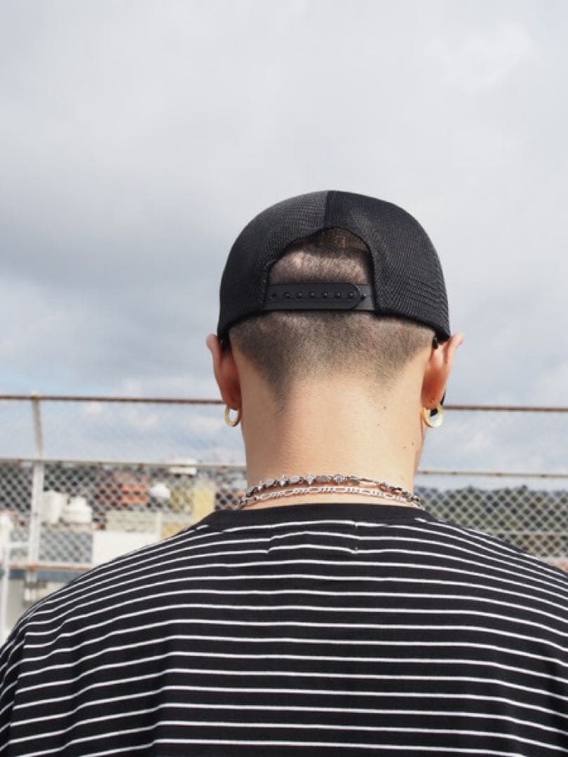 帽子 COOTIE Faux Leather 5 Panel Mesh Cap