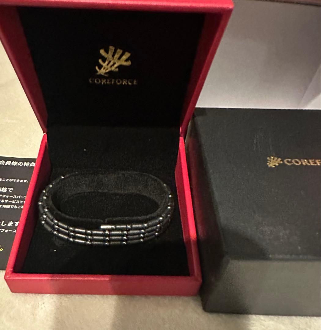 コアフォース 70cm ブラックビーズネックレスCOREFORCE