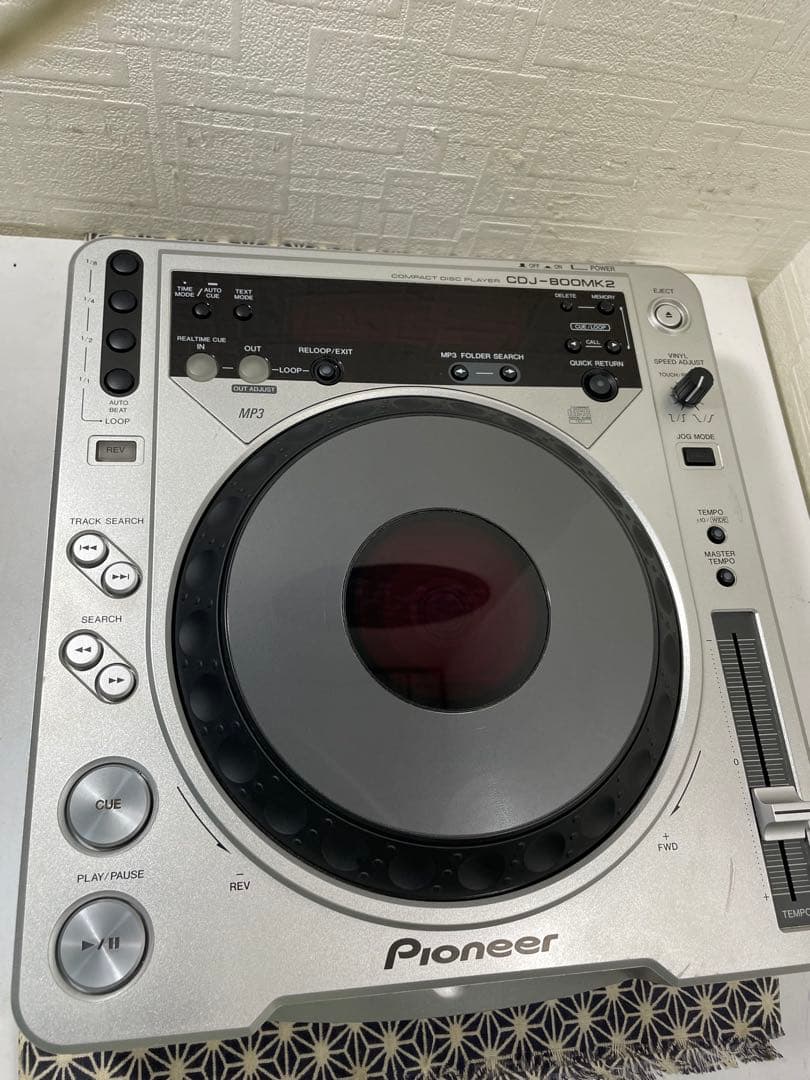 pioneer dj パイオニア　CDJ-800mk2 レンズメンテナンス