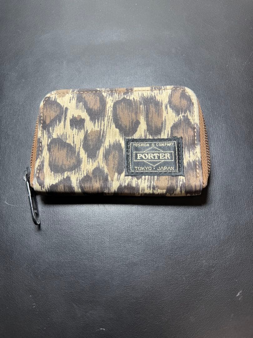 希少✨　HEAD PORTER ヒョウ柄 ケース　ポーチ　レオパード