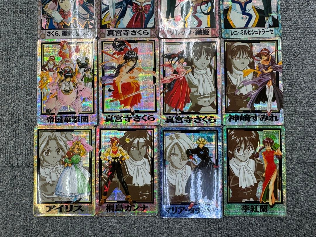 サクラ大戦 カードダス レア コンプ 16枚