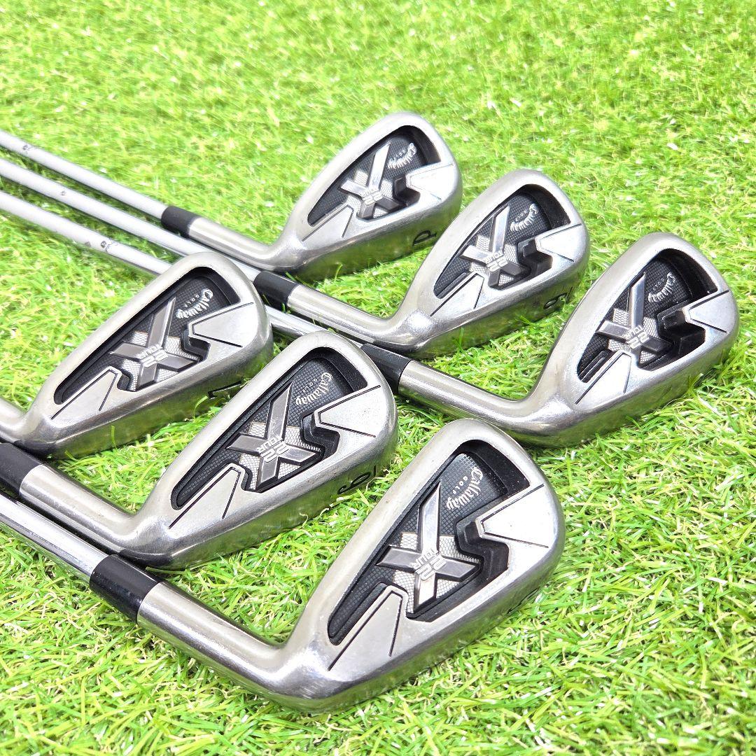 キャロウェイ アイアンセット X-22 TOUR 6本 フレックスR