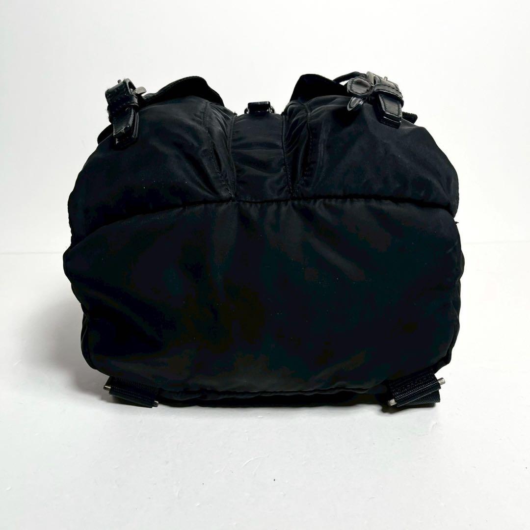 【極美品・Gカード付き✨】プラダ バッグパック 三角ロゴ 巾着 テスートナイロン