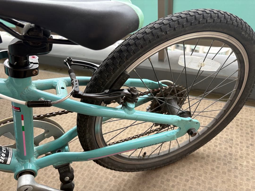 Bianchi Eagle 20インチ キッズバイク 水色