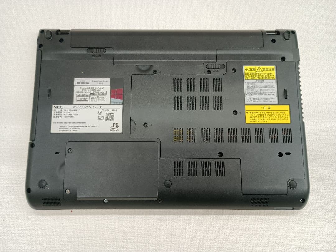 & NEC PC-LS700RSW-T Corei7 メモリ16GB