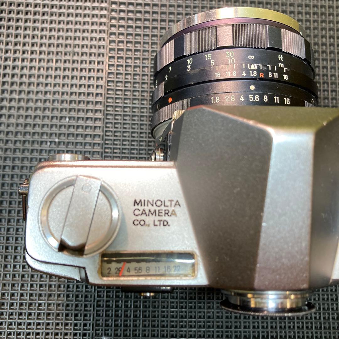 カメラ　フィルム　ミノルタ SR-7 稼働品　f=55mm F1.8
