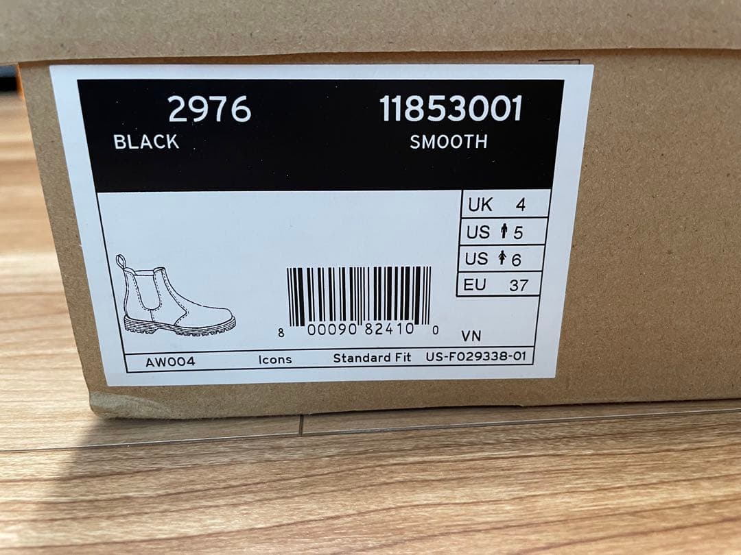 ⭐︎未使用【Dr. Martens】チェルシーブーツ (UK4) 2976 黒