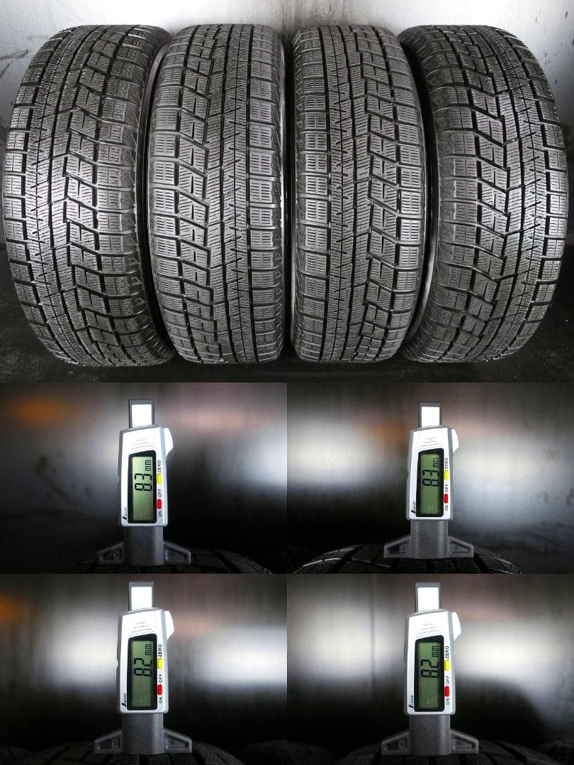 トヨタ純正 160系フィールダー イボ付き 国産スタッドレス 185/60R15
