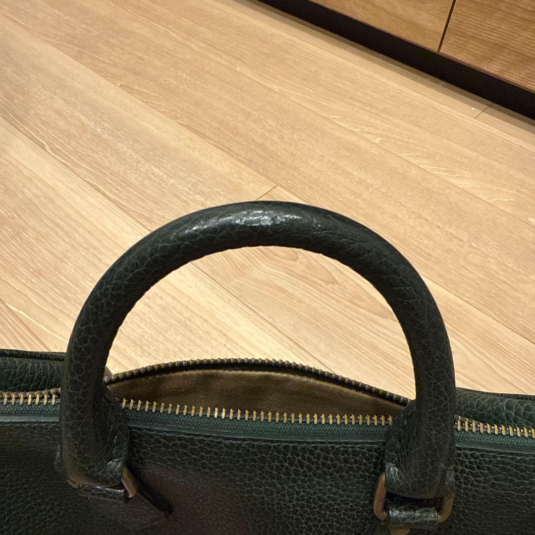 Ralph Lauren ラルフローレン ミニボストンバッグ グリーン