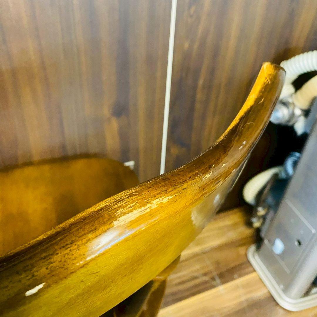 B*.様 Q1041 2脚セット　キツツキ　飛騨産業　椅子　家具　チェア　レトロ