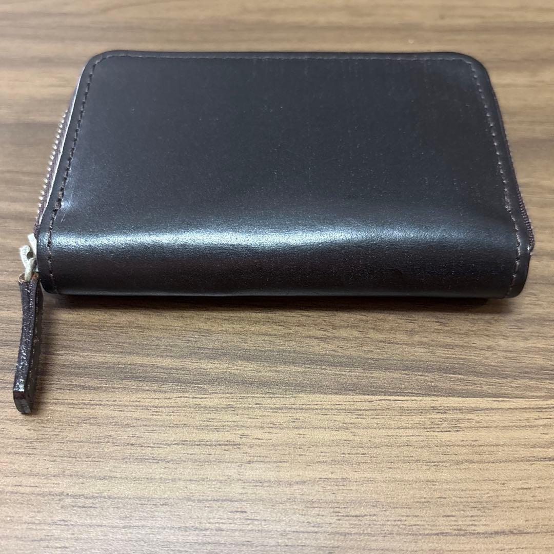 土屋鞄 ブライドルレザー パース　ダークブラウン